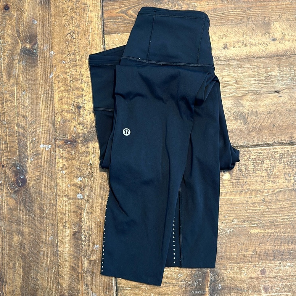 Lululemon Fast and Free Black Leggings